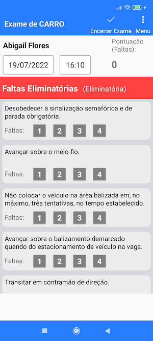 Prova de Direção: Carro e Moto Screenshot 3