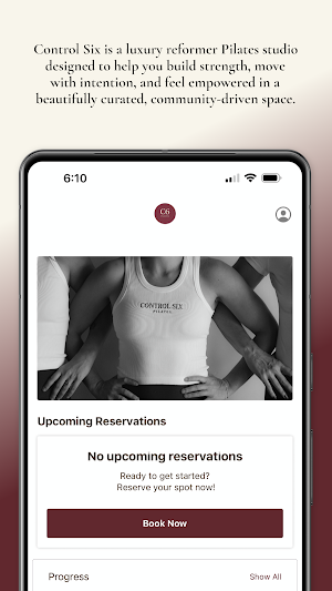 Control Six Pilates Screenshot 1