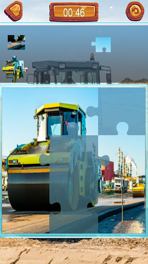 Road Roller Jigsaw Puzzles Screenshot 2