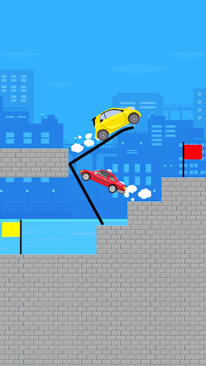 Draw Bridge Puzzle - Draw Game Screenshot 1