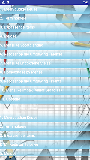 Graad 12 Lewenswetenskappe Screenshot 1
