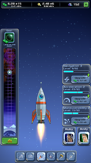 Idle Tycoon: Space Company Screenshot 0