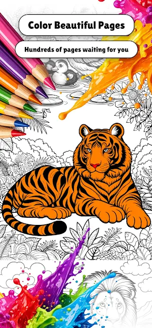 Coloring Book: Paint & Art Screenshot 0