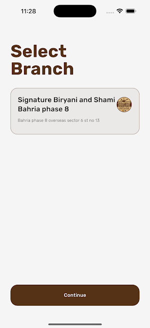 Signature Biryani and Shami Screenshot 1