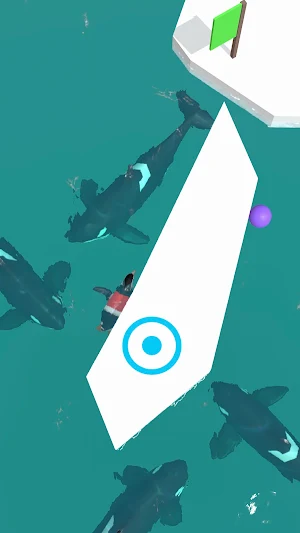 Stealthy Penguin - Ice Escape, Save penguins Screenshot 1
