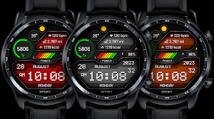 DIGITAL STORM Watchface Screenshot 0