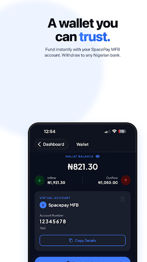 Spacepay  - Cheap Data & Bills Screenshot 2