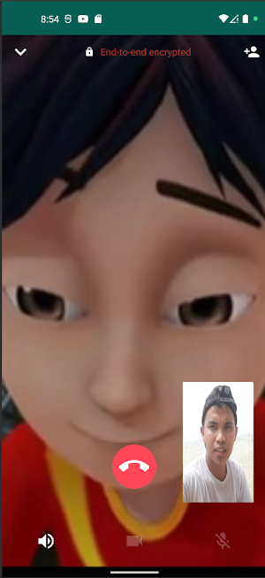 Shiva & Friend Fake Call Video Screenshot 0