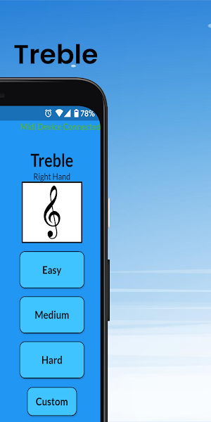 Piano Sight Reading Trainer: MIDI Edition Screenshot 2