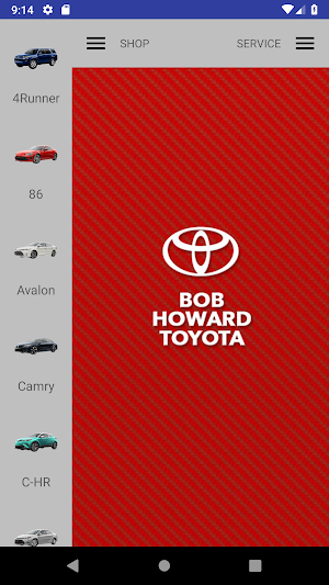 Bob Howard Toyota Screenshot 0