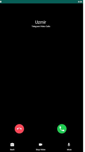 Узмир фальшивый видеозвонок Screenshot 3