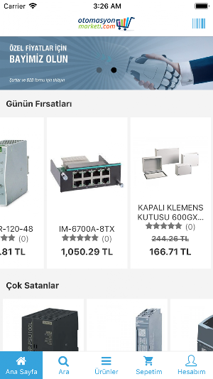 OtomasyonMarketi Screenshot 0