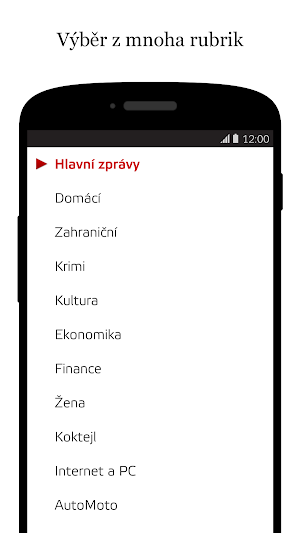 Novinky.cz Screenshot 1
