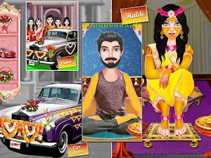 Indian Wedding Makeup And Dressup Screenshot 2