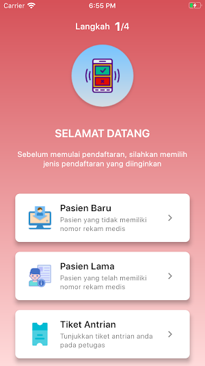 Antrian Online RS Unhas Screenshot 1