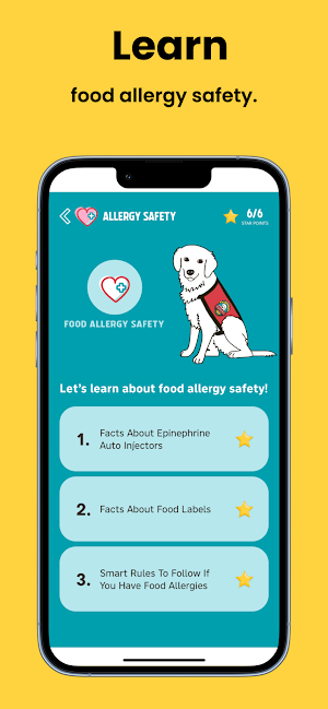 Harley's Food Allergy Game Screenshot 1
