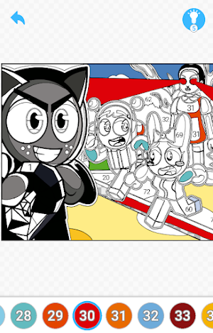 Sprunki coloring by numbers Screenshot 1