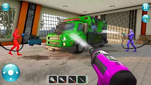 Power Gun: Car Wash Game Screenshot 2