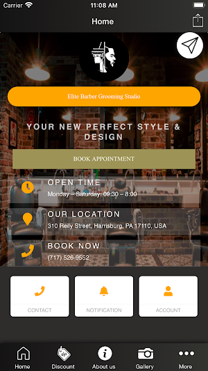Elite Barber Grooming Studio Screenshot 1