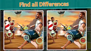 Soccer Star: Find Differences Screenshot 0