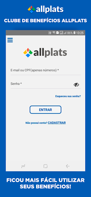Clube de Benefícios Allplats Screenshot 3