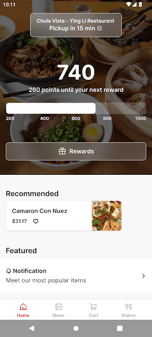 Ying Li Restaurant Screenshot 0