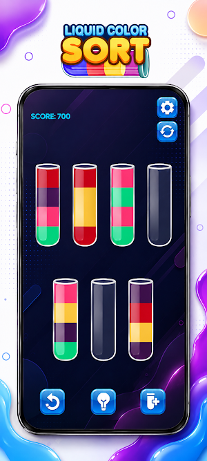 Liquid Color Sort Screenshot 3