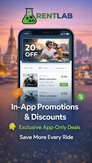 RentLab – Bike Rentals Screenshot 1