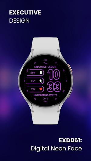 EXD061: Digital Neon Face Screenshot 3