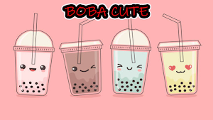 Wallpaper  Boba Cute HD Screenshot 0
