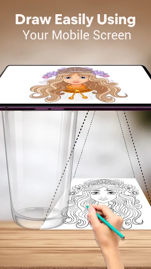 AR Draw Sketch: Paint & Trace Screenshot 1
