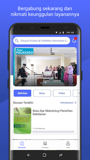 eLibrary Polkesgo Screenshot 1