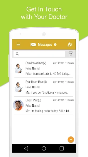 Medocity CHF: Patient Virtual Care Screenshot 3