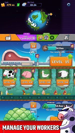 Endless Colonies: Idle Space Explorer Screenshot 1
