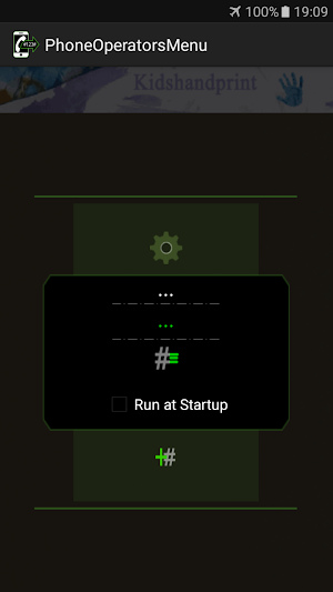 Phone Operators Menu Screenshot 0