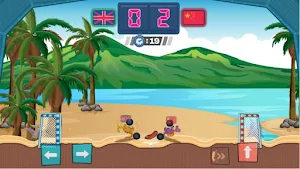Dinosaur Soccer Run : Shoot Sa Screenshot 2