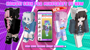 Kawaii Skin for Minecraft PE Screenshot 0