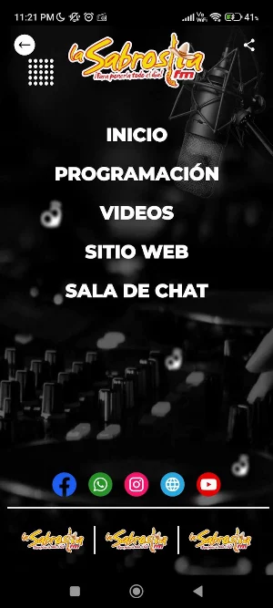 Radio La Sabrosita Chile Screenshot 2