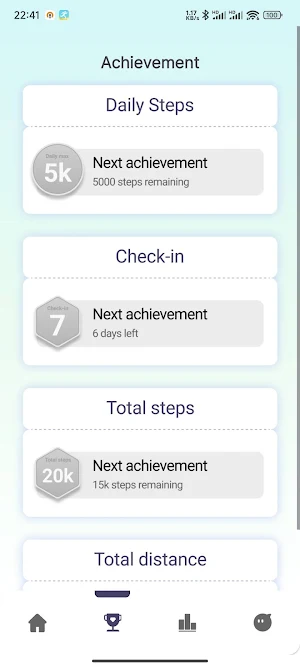 WalkFit:walking app for money Screenshot 1