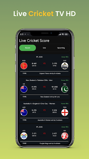 Live Cricket TV HD Screenshot 2