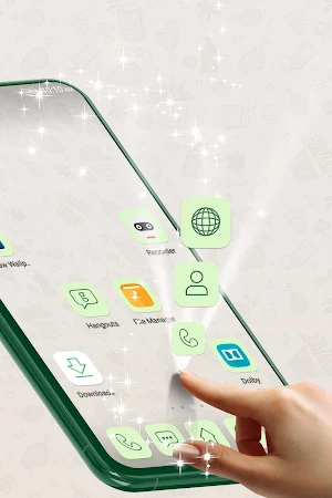 Launcher Theme for Whatsapp screenshot 3