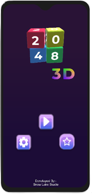 2048 3D: Color Cube Merge Screenshot 0