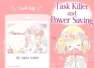 Battery Saver Flowery Kiss Screenshot 0