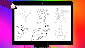 Garten Of BanBan 3 Coloring Screenshot 1