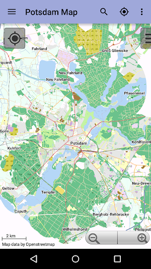 Potsdam Offline City Map Lite Screenshot 0