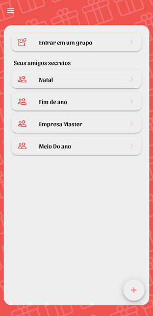 Amigos Secretos: Sorteio Screenshot 0
