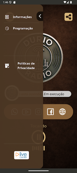 DURIO RADIO WEB Screenshot 1