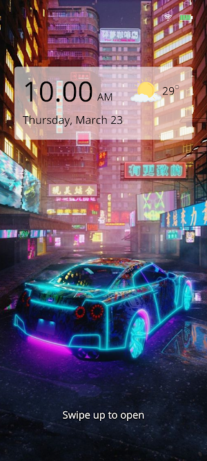 Neon Cars Wallpaper 4K Screenshot 1