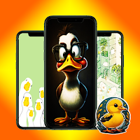 Duck Wallpaper Cartoon