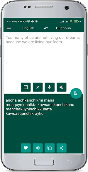 English Quechua Translate Screenshot 1